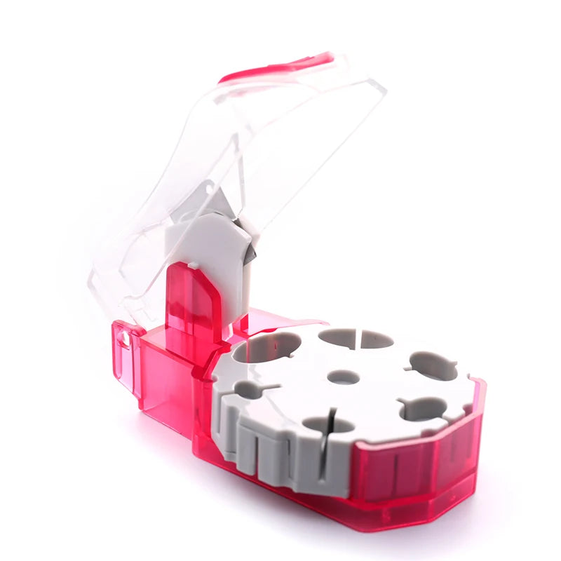 Medicine Tablet Cutter Pill Storage Box Splitter Drugs Divider Case Qme