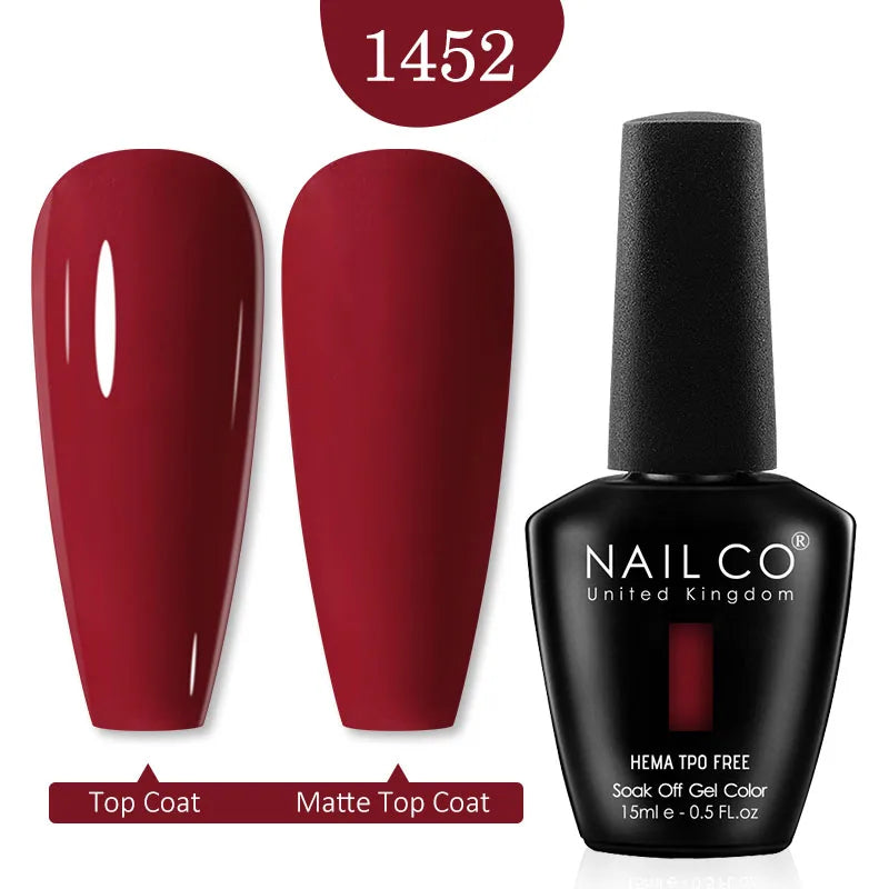 NAILCO Glitter Reflective Series Gel Nail Polish Nails Art Semi