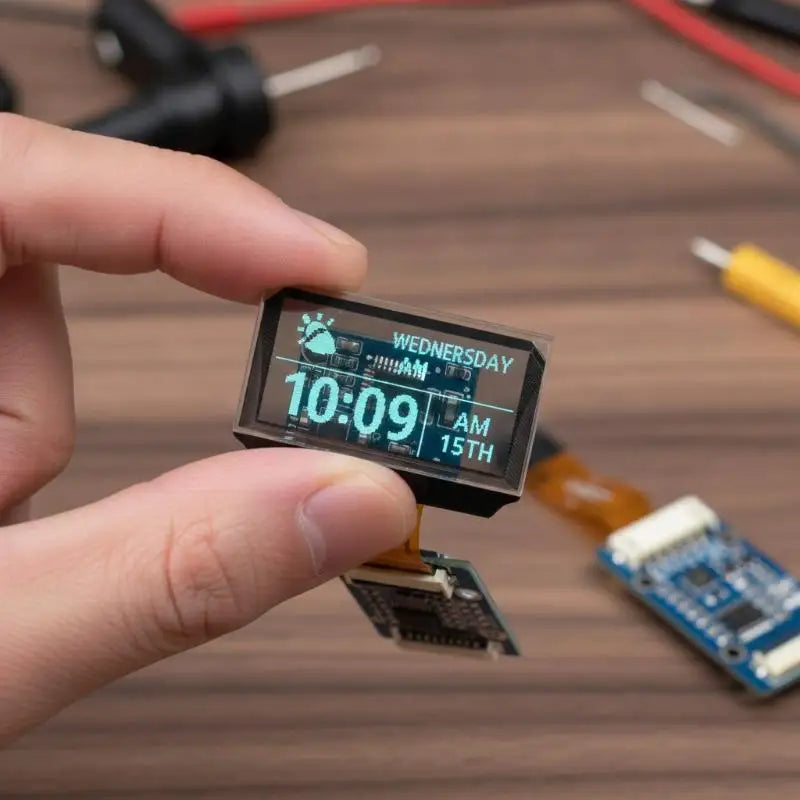 Transparent OLED Display Module SSD1309 Driver Multi-board Compatible Qme