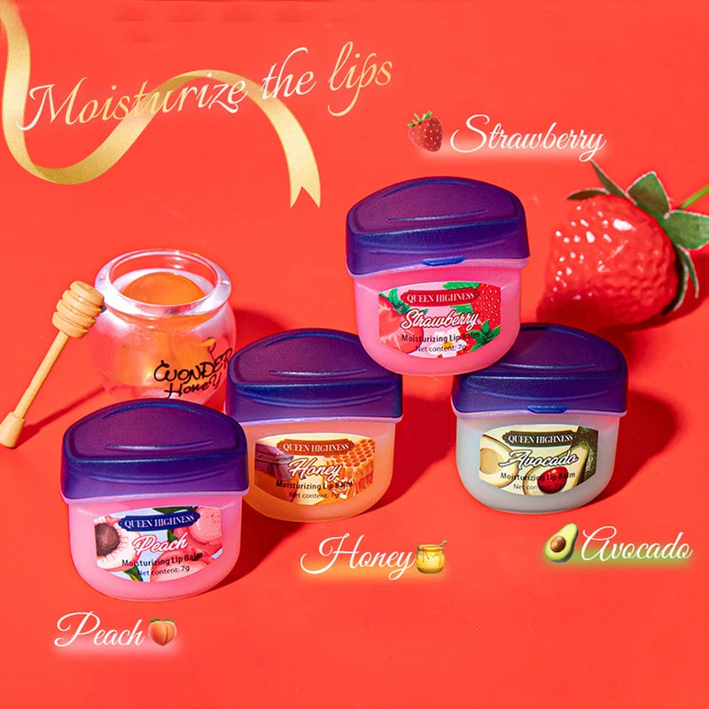 Christmas Lip Balm Hand Cream Texture Anti-cracking Moisturizing Qme