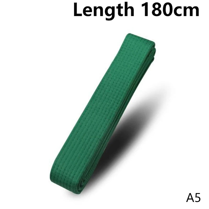 Taekwondo Colored Ranking Belts Cotton Martial Arts Judo Karate TKD Qme A5