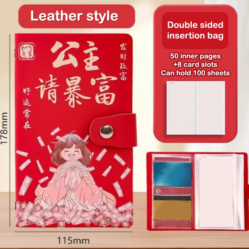 100 Envelopes Money Saving Challenge Get Rich Save Large Capacity Qme A1