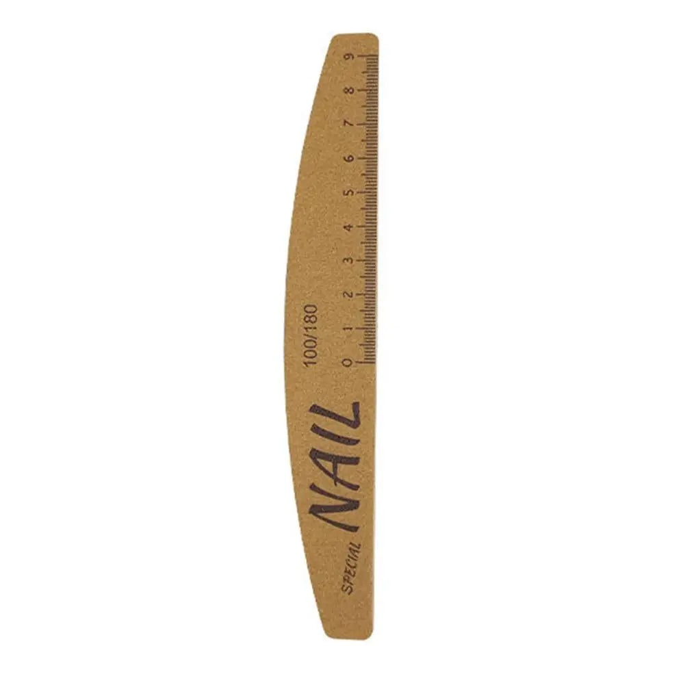 100 150 180 240 Grit Both Sides Nail Files Scale Line Reference Qme B 100-180