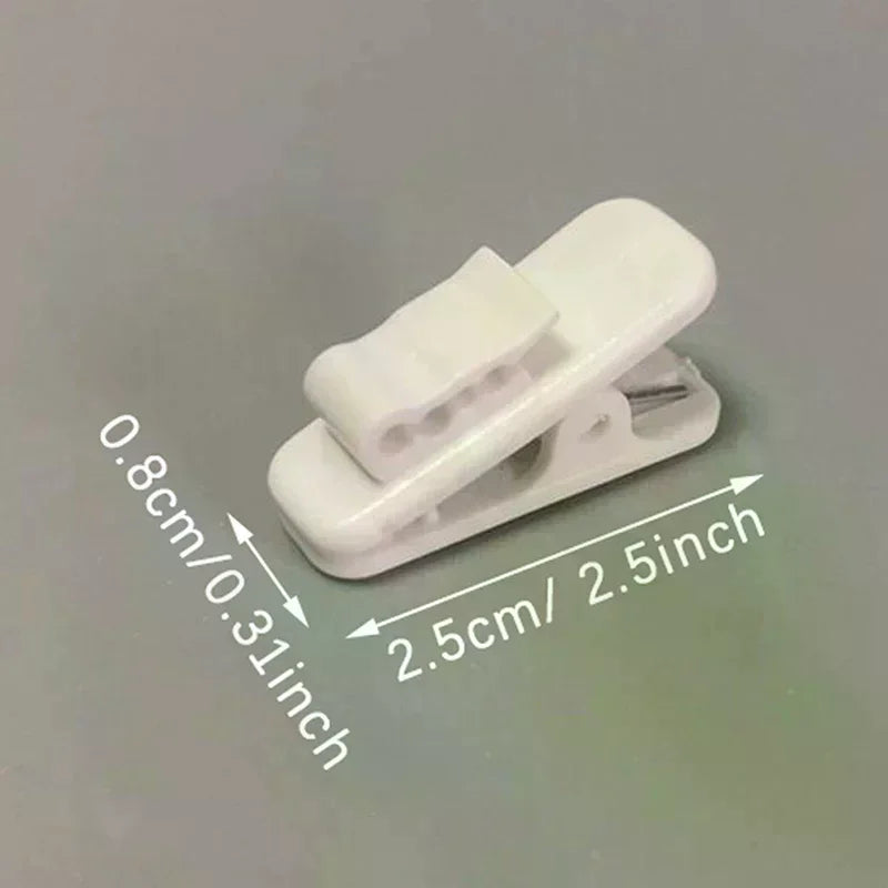 Cable Cord Clamp Headset Collar Clip Rotating Clamps Headphone Clips Qme