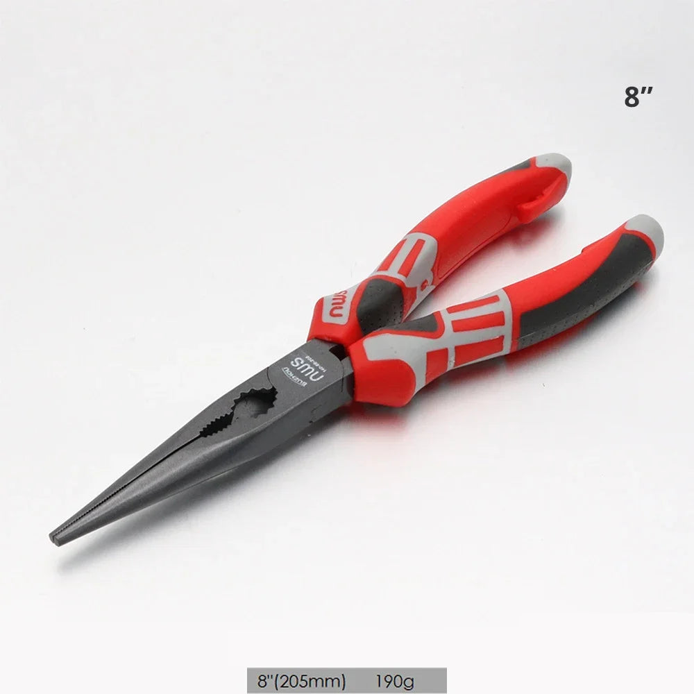 Universal Wire Cutter Needle Nose Crimping Plier Electrician Working Hardware Diagonal Pliers Qme A4