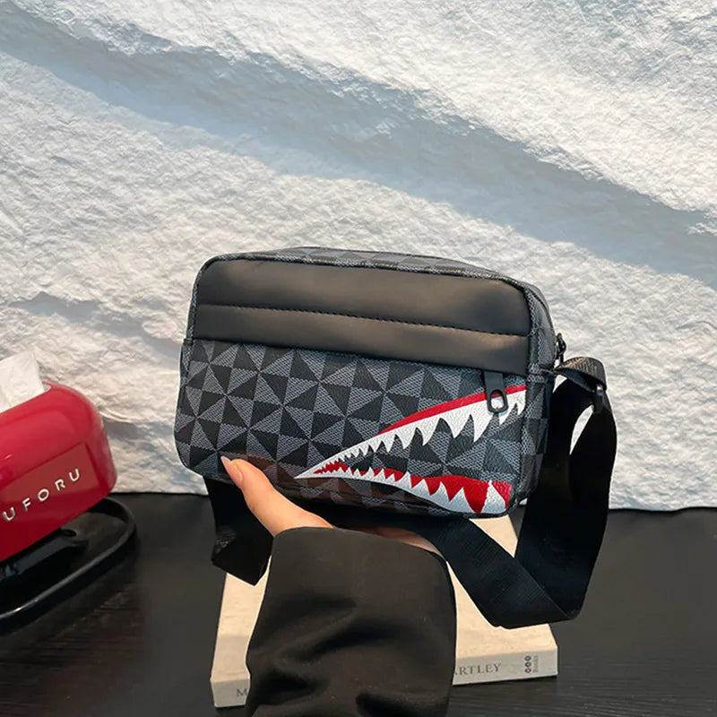 Casual Fashion Crossbody Large Capacity Small Square Bag Creative Qme
