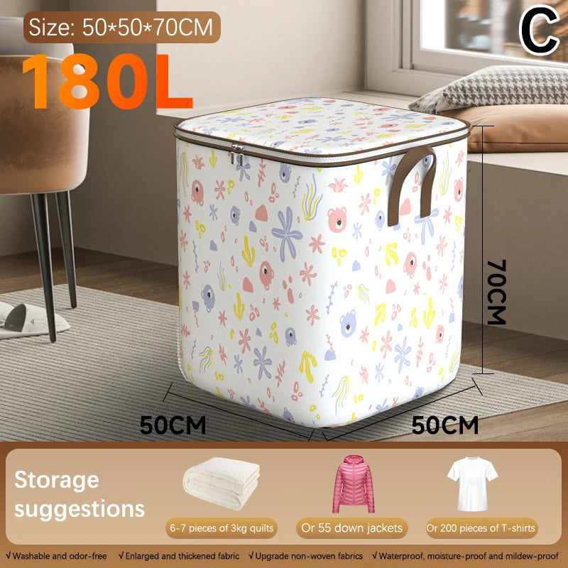 Cube Folding Toys Storage Box Kids Toys Organizer Box Felt Cloth Fabric Storage Basket For Cartoon Animal Nursery Toy Bins Qme style 7