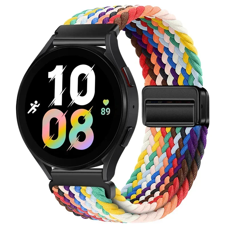 Nylon Strap Huawei Watch 4 GT4 2 3 Amazfit GTR Magnetic Breathable