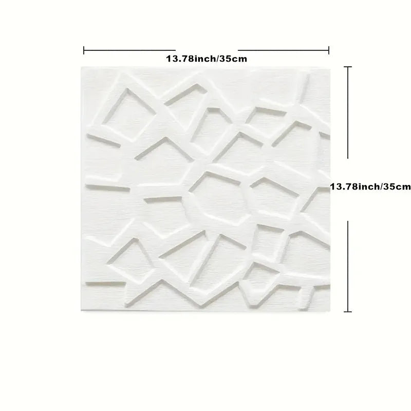 5-20pcs 35x35cm 3D Peel & Stick Ceiling Wall Stickers Waterproof Anti-Collision Wallpaper for Bedroom Home Background Qme