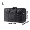 Duffel Bag Large Capacity Foldable Handle Clothes Blankets Shoes Qme L Black China Mainland