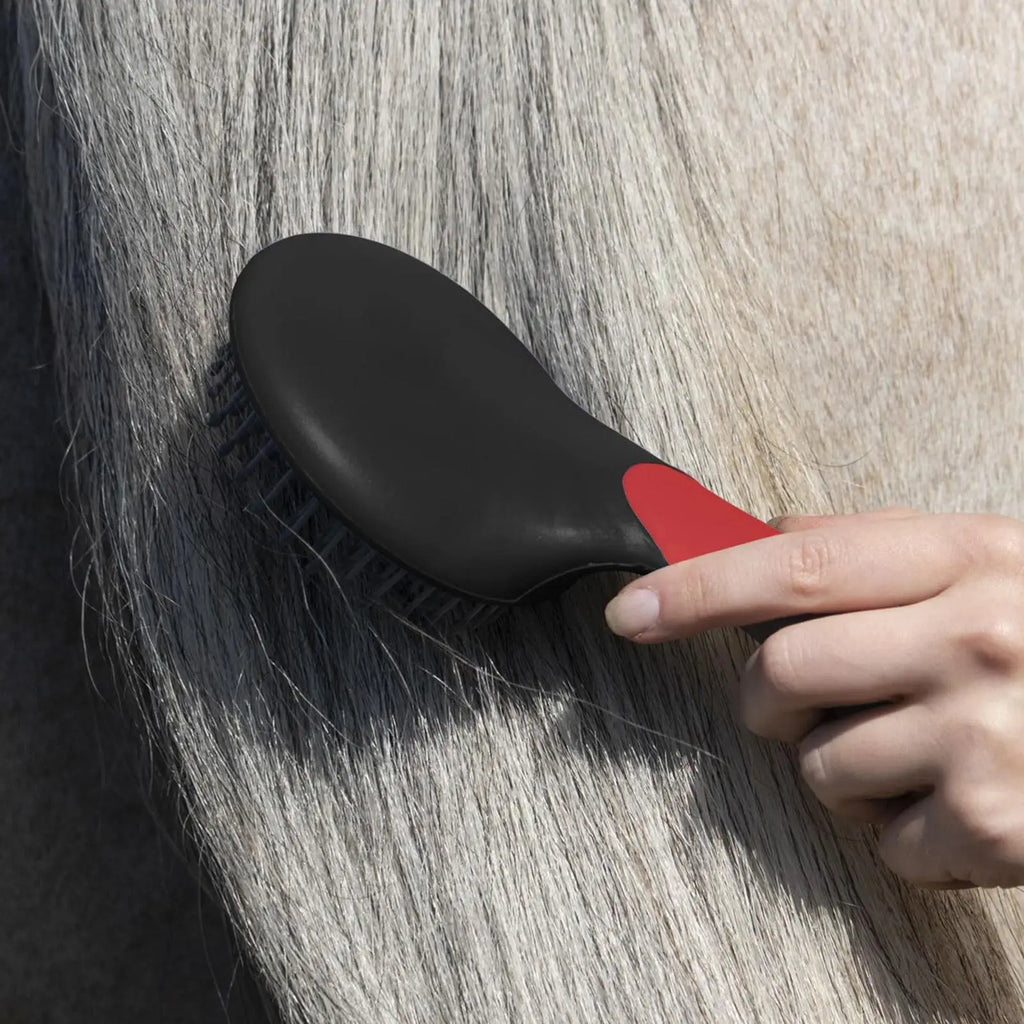 Horse Brushes Grooming Professional Mane Tail Brush Humanized Handle Qme