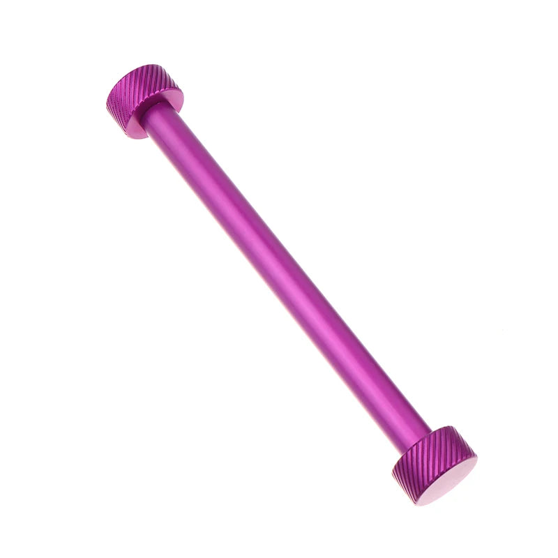 Coiled Cable Protection Rod Keyboard Weight Fixed Reel Stick Flexible Qme Purple