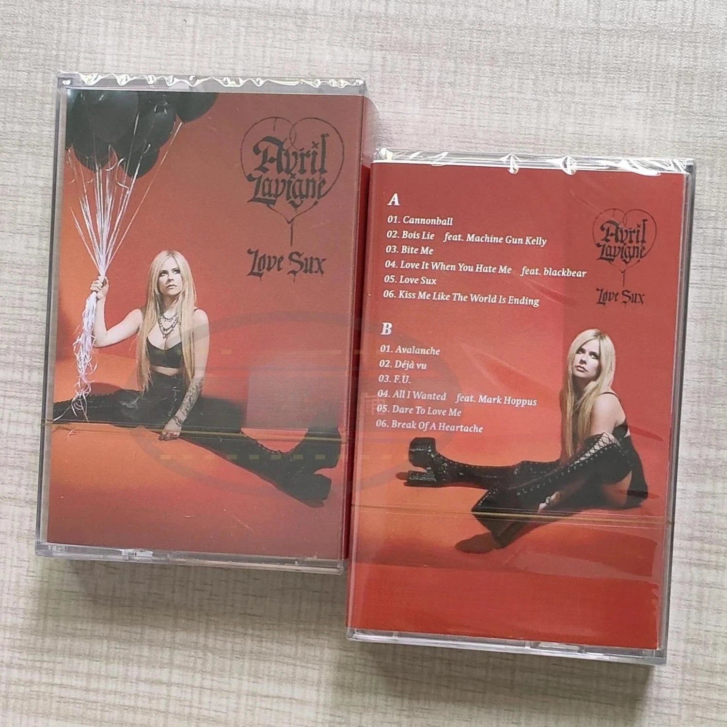 Pop-Punk Female Artist 4-Tape Classic Set,Set or Single Available， Featuring Debut Masterpiece & Later Transition Works Qme C