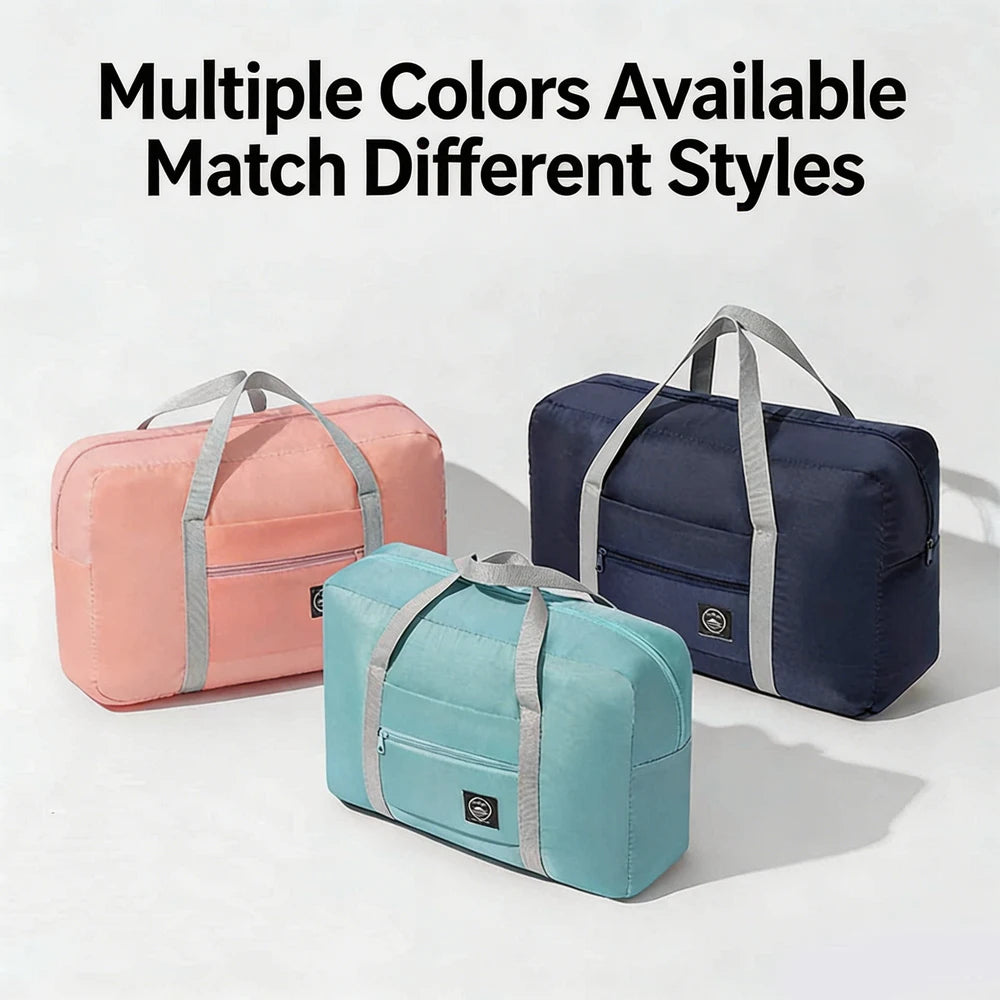 Foldable Travel Airplane Packing Bag Large Capacity Clothes & Quilt Organizer Multifunctional Moving Luggage Sack Qme