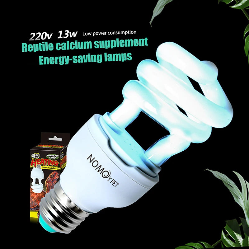 13 26W UV Rays Basking Light 5 0 10 UVB Perfect Snake Lizard Turtle Qme