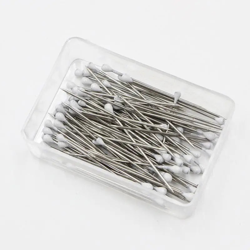 100Pcs 38mm Sewing Pins Plastic Ball Multicolor Head Pins Straight Quilting Heads Pins DIY Crafts Sewing Fabric Qme A2