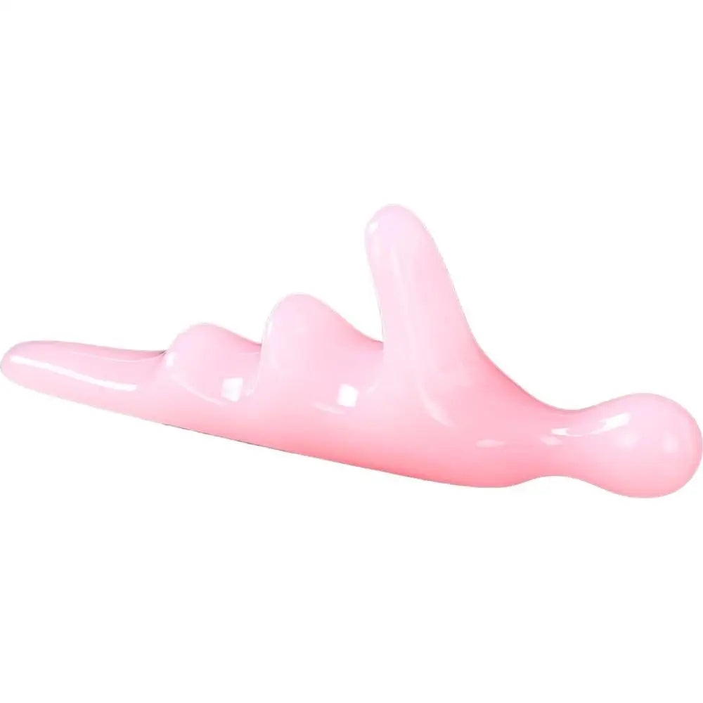 Manual Trigger Point Massage Tool Thumb Saver Deep Tissue Whole Body Qme pink
