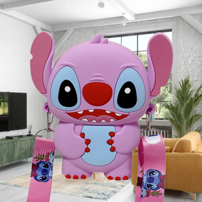 Stitch Cartoon Coin Purse Cute Instagram-style Fashion Bag Students