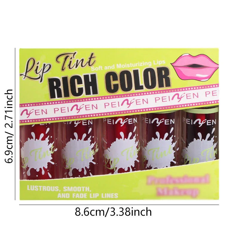 Moisturizing Colored Lip Oil Deeply Nourishes Lips Brightens Suitable Qme