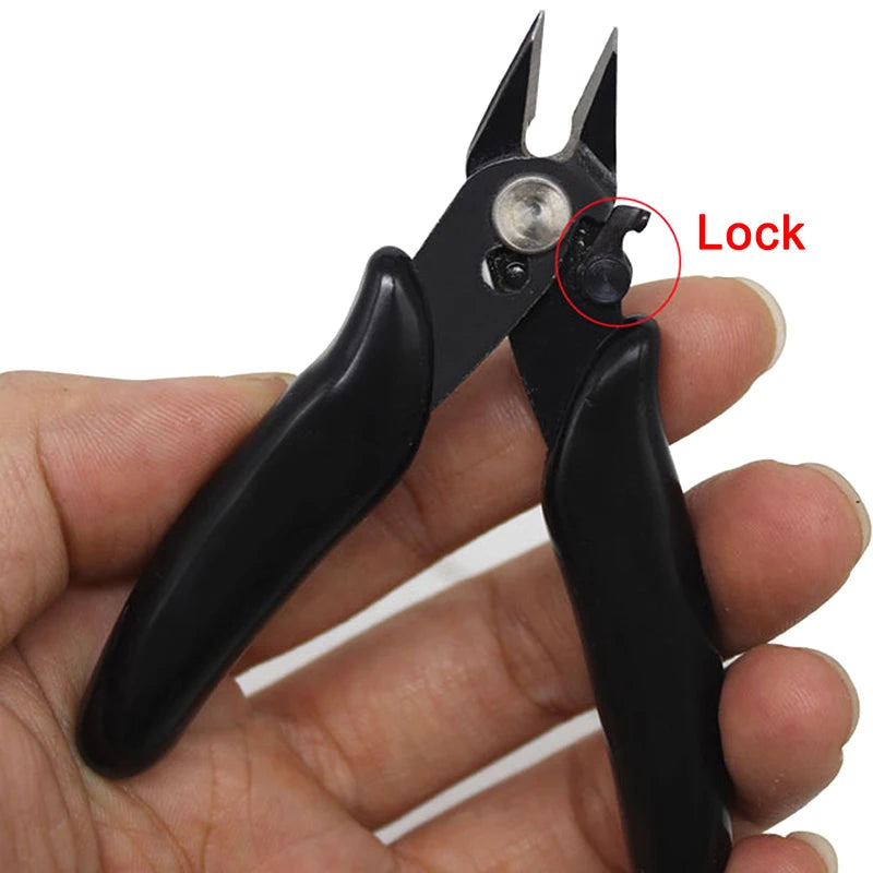 3.5 Inch Diagonal Mini Plier Wire Cutters Electronic Wire Cable Cutter Hand Tool. Qme