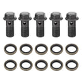 Motorcycle Banjo Bolts & Washers for Brake Caliper Master Cylinder M10 x1.25/M10 * 1.0mm Brake Motorcycle Brake Bolt Qme M10 x1.0mm