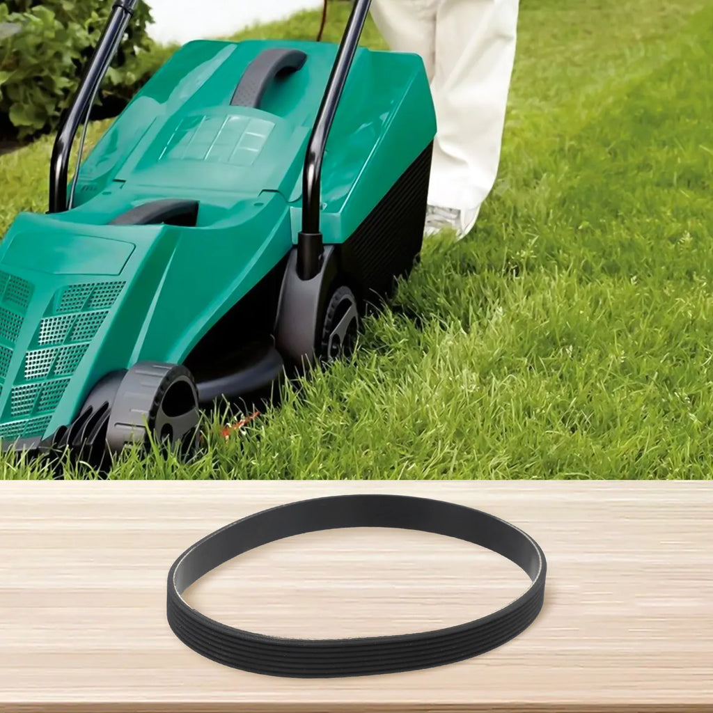 Drive Belt 7PJ451 Compatible With For Bosch For Rotak 320 Lawnmower 7 Rib 16mm Width 451mm Circumference Qme