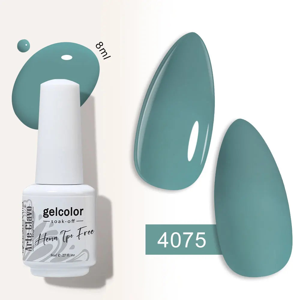 Arte Clavo Semi-permanent Gel Nail Varnish 180 Colors Semipermanent