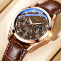 2026 Men's fully automatic non mechanical quartz bowl watch, night light fashion watch, youth casual men's style Qme MGJ