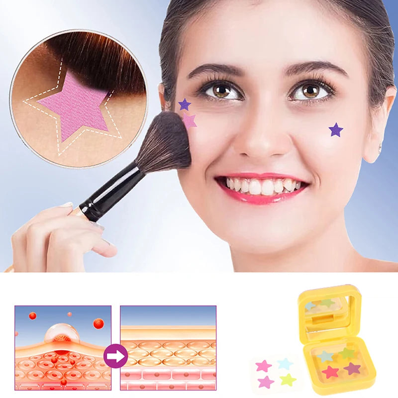 1Box 25 48 Patches Hydrocolloid Acne Patch Fade Repair Invisible Qme