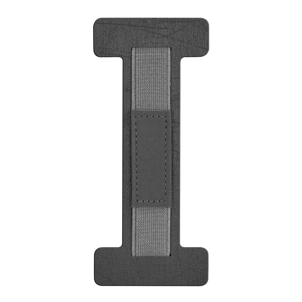 Anti Slip Finger Sling Band Handle Universal Tablet Grip Strap Hand Holder Tablet Handle Hand Holder for 6-8 Inch Kindle Tablet Qme gray