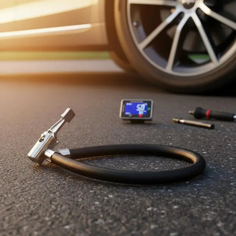 Cannot Deflate Car Bike Motorcycle Tire Air Inflator Hose Inflatable Qme