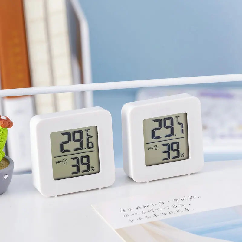 Thermohygrometer Elektronik Digital Dalam Ruangan Mini Termometer Qme