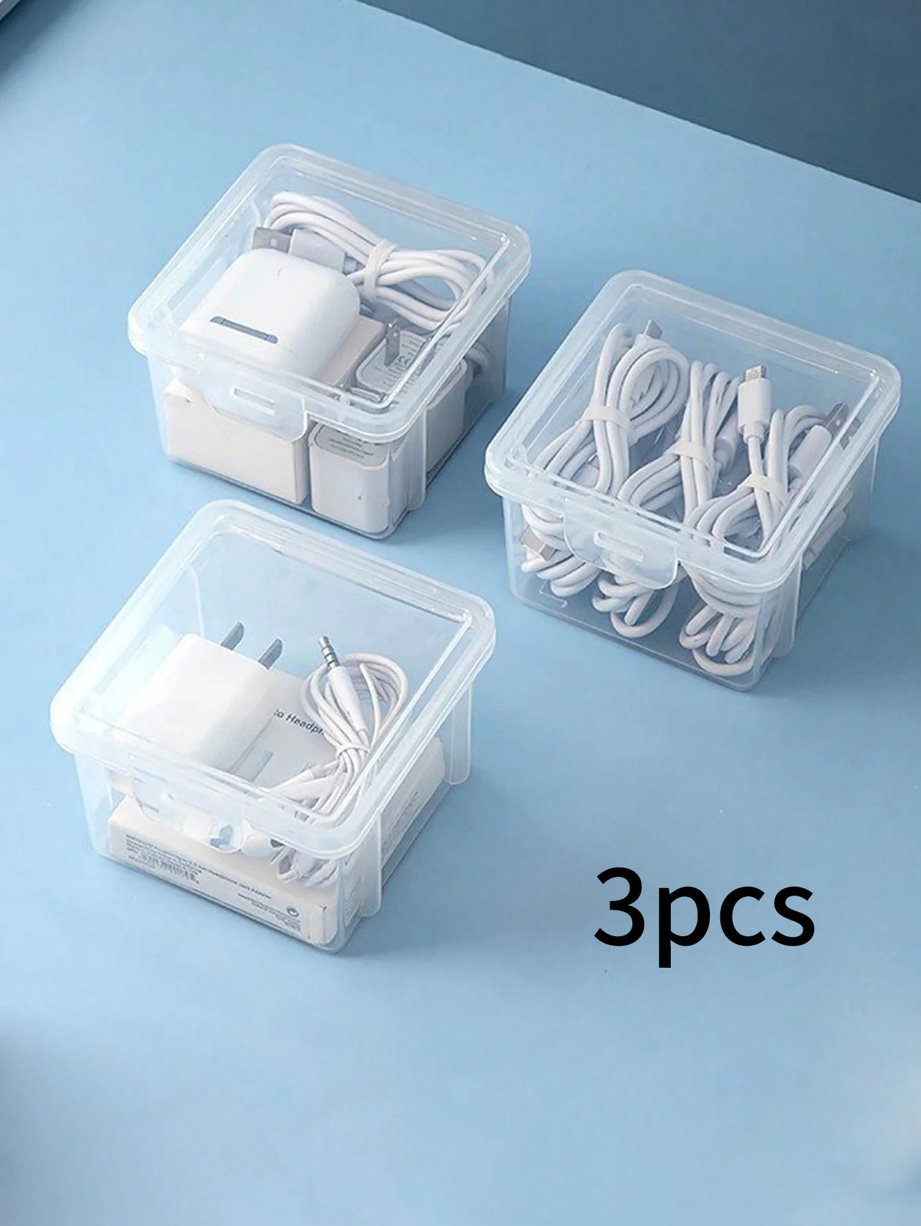 Data Cable Storage Box Mobile Phone Charging Head USB Flash Drive Qme MULTI
