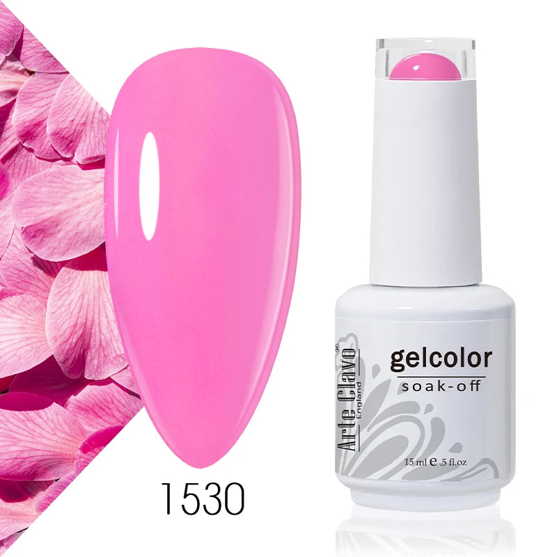 Arte Clavo Macaron Spring Series Gel Nail Polish Pigment Semi Qme