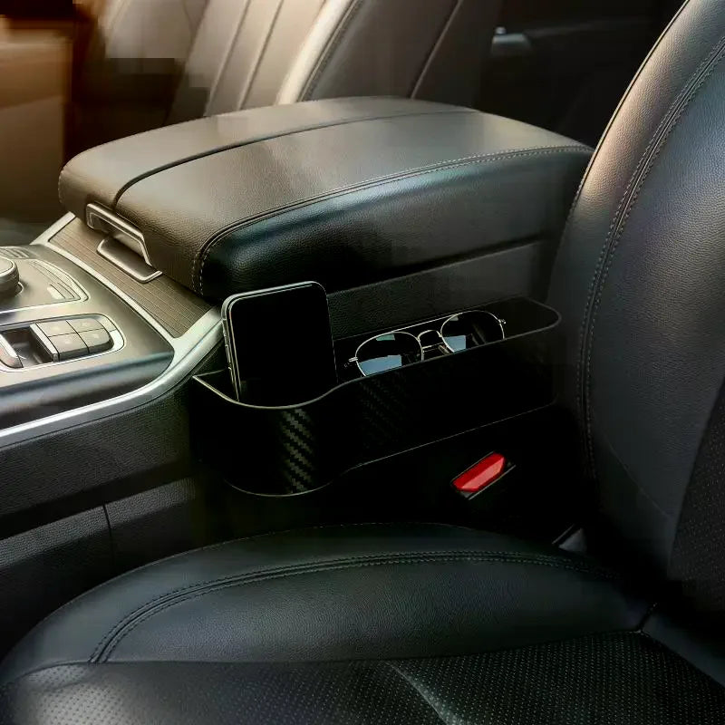 Car Seat Crevice S Storage Box Organizer Slit Filler Holder Wallet Qme