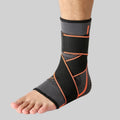Sport Ankle Support Protection Compression Mountaineering Basketball Qme Orange XLARGE