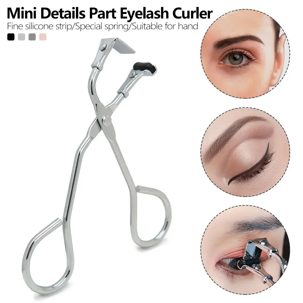 Makeup Tool Mini Details Part Eye Lash Curling Applicator Stainless Qme