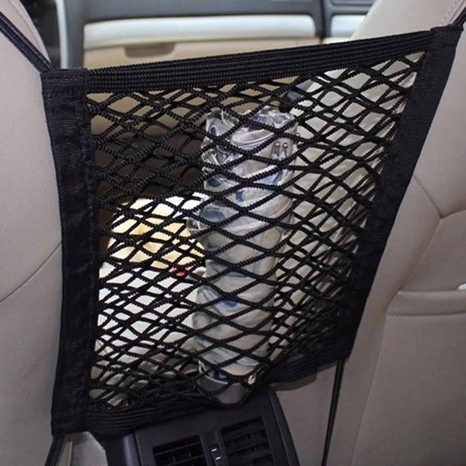Cargo Net For Motorcycle High Elastic Polyester BungeeNet With 4 Hooks 360 Degree Rotatable Easy Installation Motorcycle Net Qme