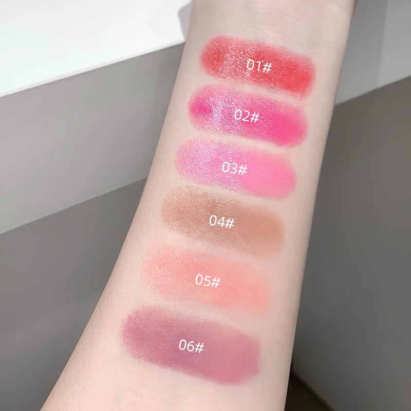 Gege Bear Juice Blush Ball Water Light Blusher Brightening Face Easy Qme