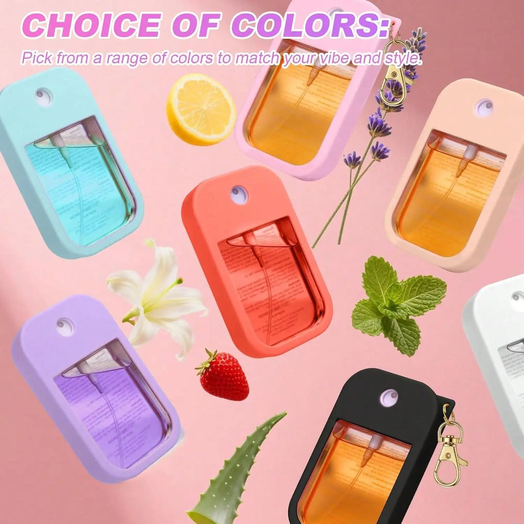 Soft Silicone Case Touchland Power Mist 1FL OZ Protective Stylish Qme