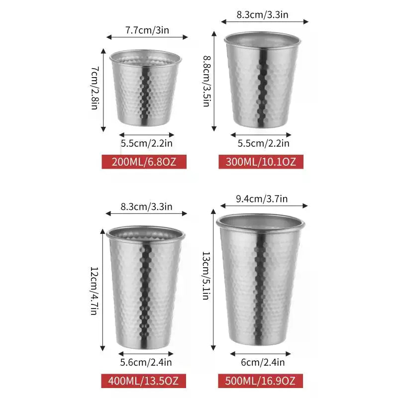 Stainless Steel Water Mug Double Wall Insulated Cold Beer Cup Anti-scald Anti-fall Coffee Travel Mug Qme