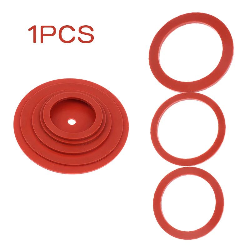3/3.5/4/6 Inch Silicone Gaskets High Temperature Casting Gasket For Casting Machine DIY Accessory Qme