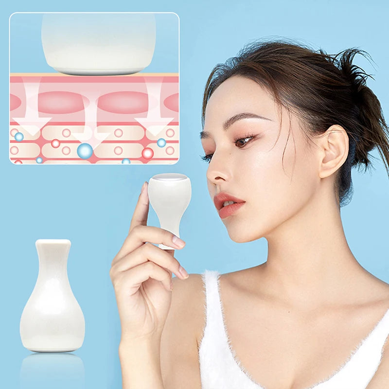 Handheld Facial Cold Compress Device Cooling Massager Lifting Qme