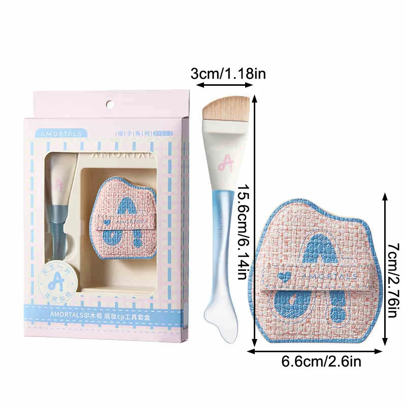 Makeup Ultra-thin Brush Foundation Traceless Sponge Powder Soft Puff Qme