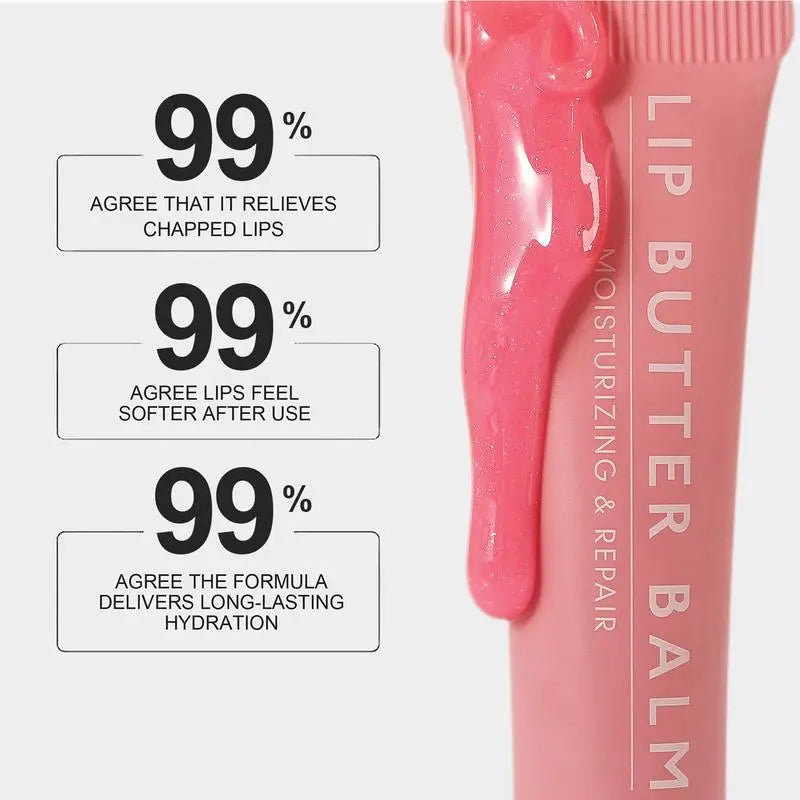 Lip Butter Balm Moisturizing Crystal Oil Jelly Lipgloss Liquid Qme