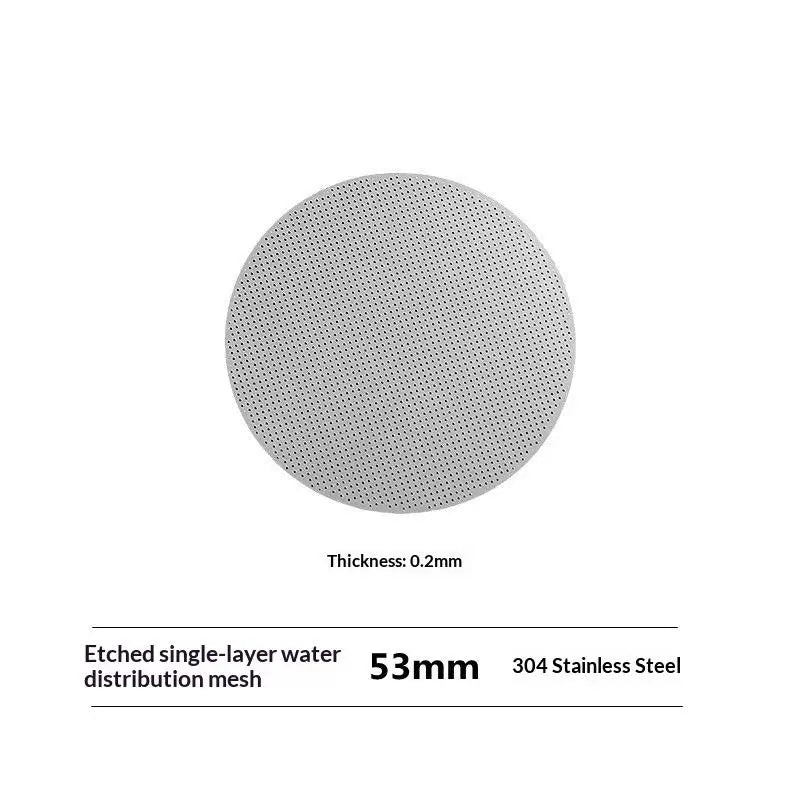 Precision Espresso Puck Screen 1 Portafilter Barista Home Coffee Qme 53mm 1pcs