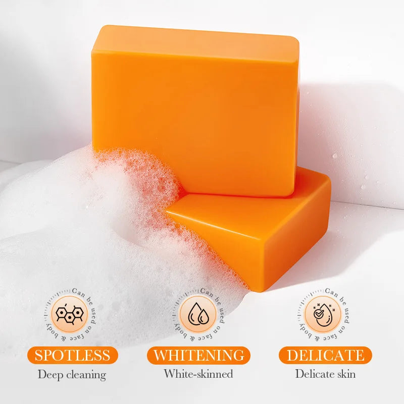 SADOER Hand Made Soap Body Cleaning Lightening Dark Underarm Leg Qme