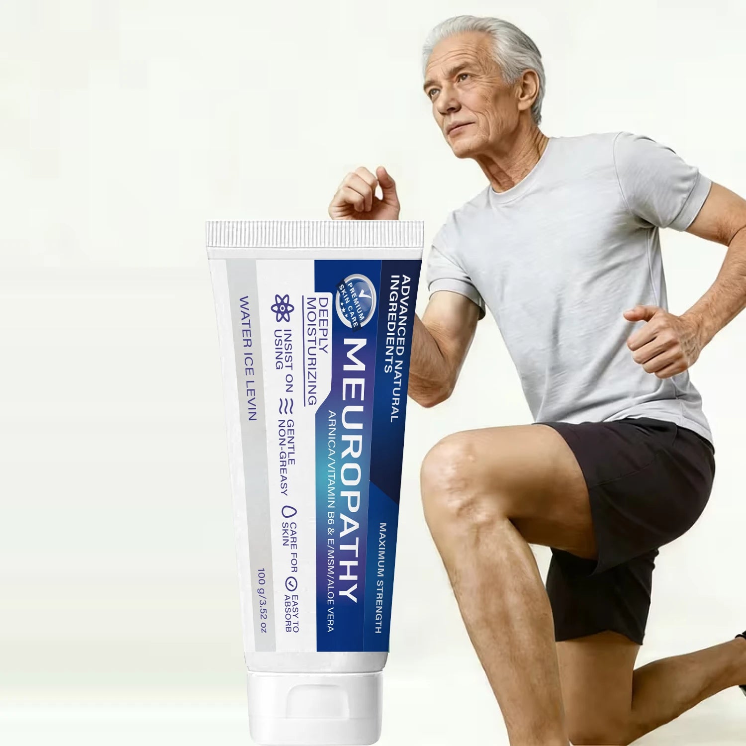 Neuropathy Care Cream, Moisturizing & Firming with Hyaluronic Acid & Aloe Vera for Soothing Skin Care Qme