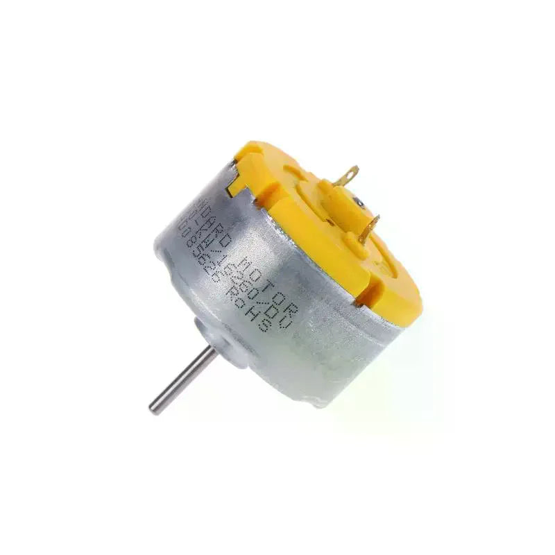 Standard Motor RC500-KW/16260 DC 6V 9V 12V Mini 32mm Diameter Round Spindle Motor Long Shaft For Machine Qme 0 1pcs
