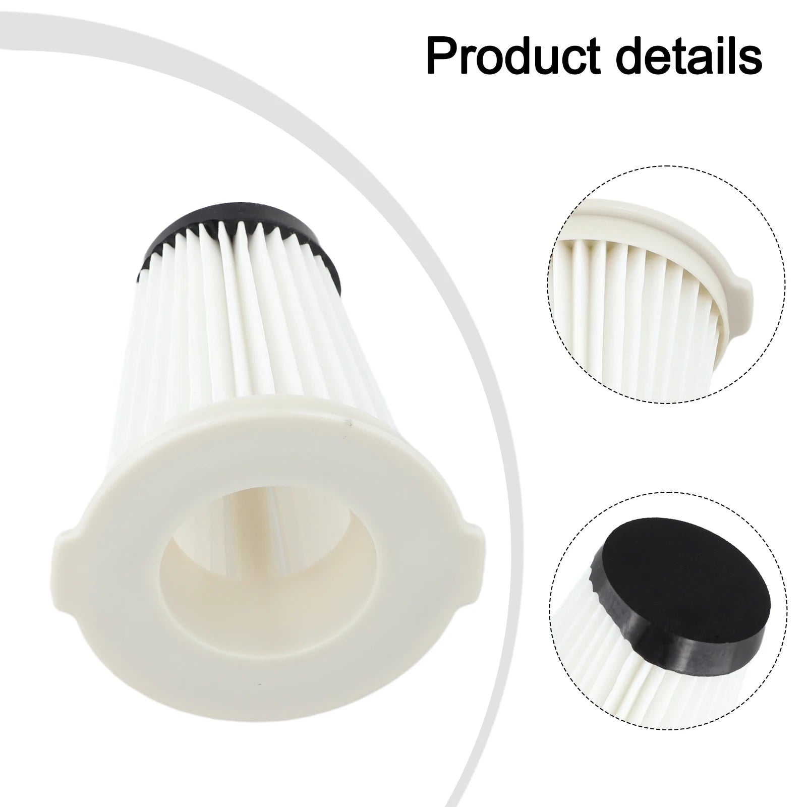 Vacuum Cleaner Replacement Filter Replacement Filters For TE-SV 18 Li Vacuum Cleaner Washable Filter With Cleaning Brush Qme